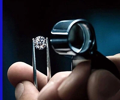 Lab-Grown Certified 2.01 Ct CVD Diamond VVS1 Clarity Round Cut Gemstone 4SUQ - Image 1 of 4