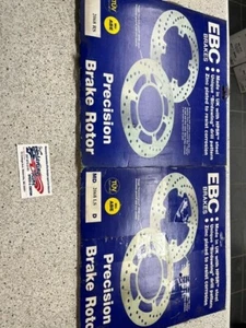 Brake Rotor Front Set EBC MD2068 NOS *SEE PHOTOS* 36Y-25831-00-00 36Y-25831 - Picture 1 of 3