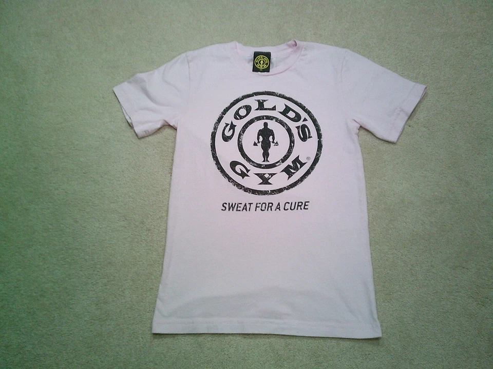 Camiseta Golds Gimnasio Mujer XS Extra Pequeña Rosa Foto 1 de 4