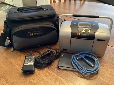 Epson Picture Mate PM240 Personal Photo Lab Printer Silver B382A w/ Power Cord & - Image 1 of 4