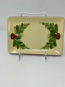 Christmas Memories Gail Pittman Southern Living at Home Appetizer Dish Plate - Picture 1 of 7