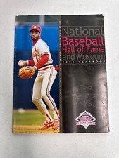 2002 National Baseball Hall of Fame HOF Yearbook Program Ozzie Smith Induction🔥