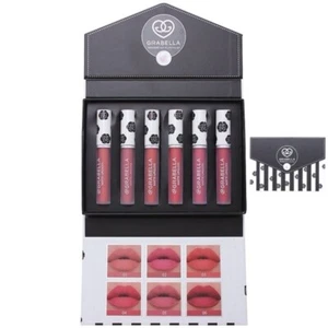 GRABELLA MOUSSE MATTE LIPSTICK SET 6 Pcs Brand New - Picture 1 of 6