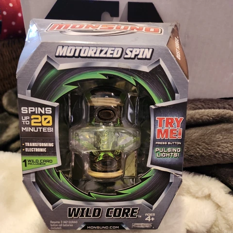 Monsuno Motorized Spin Wild Core - Brown Dust Surge new Cover