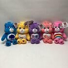 Care Bears Lot Of 5 Bean Plush Dolls 9" Cheer Share Love A Lot Funshine & Grumpy