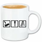 Kaffeetasse MALER - LACKIERER - MALERMEISTER - MALER BERUF - PINSEL Keramik