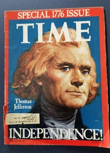 1976 Time Magazine Special July 4, 1776 Issue Thomas Jefferson Independence - Imagen 1 de 6