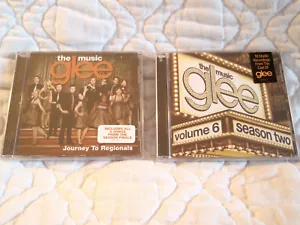 GLEE THE MUSIC SEASON TWO VOLUME 6 + JOURNEY TO REGIONALS CD LOT NEW LEA MICHELE - Picture 1 of 7