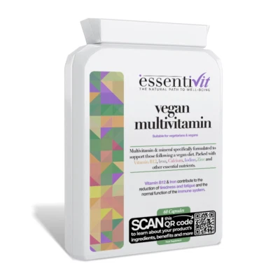 Vegan Multivitamin Mineral Supplement 24 Active Ingredients High Strength - Image 1 of 4