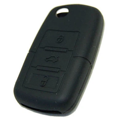 HQRP Schwarz Faltbar Klapp Schlüssel Schutzhülle Shell Cover für VW Golf Gl GLS - Bild 1 von 4