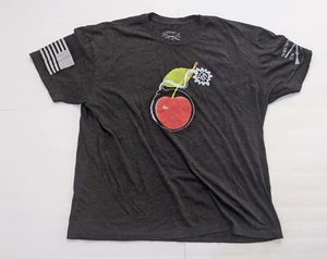 Grunt Style Shirt Mens XXL Black Short Sleeve CHERRY BOMB - Picture 1 of 2
