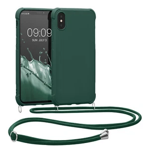 Crossbody Case for Apple iPhone X with Neck Lanyard Strap - Picture 1 of 8