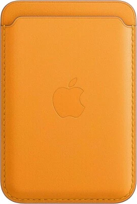 Carteira de couro Apple com MagSafe para iPhone (versão anterior, sem encontrar minha) - Imagem 1 de 4