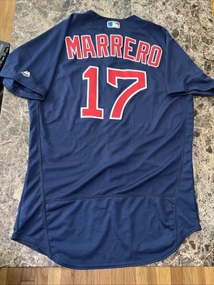 Camiseta de beisebol autêntica da liga principal de beisebol Deven Marrero Boston Red Sox Team/Game emitida - Imagem 1 de 4