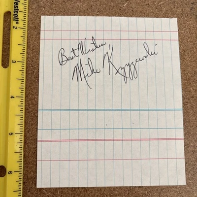 Mike Krzyzewski American basketball coach Signed Piece ACEP206 - Image 1 of 2