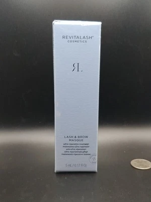 RevitaLash Cosmetics Lash & Brow Masque 5mL / .17 Fl Oz - NIB Sealed - Image 1 of 4