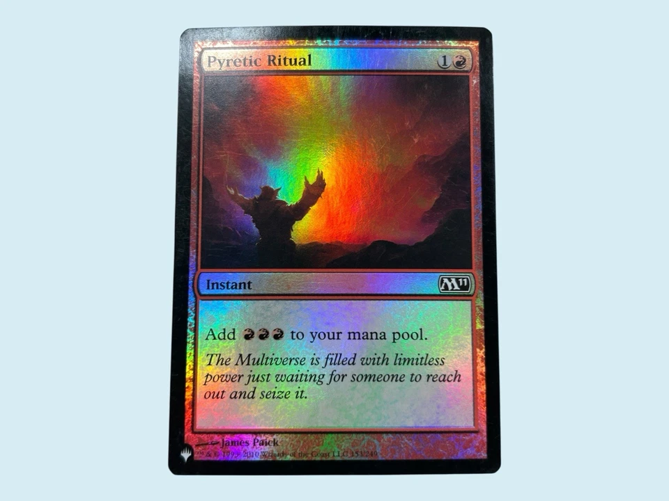 Pyretic Ritual Foil, Mystery Booster, Near Mint, Magic the Gathering MTG - Image 1 of 1