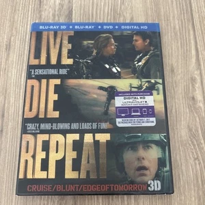 Live Die Repeat: Edge of Tomorrow (Blu-ray, 2014) - Picture 1 of 1