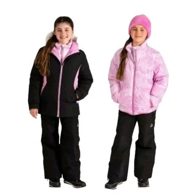 Chaqueta GERRY 3 en 1 Juvenil Heavyweight Systems + Gorro Niñas S (7/8) Rosa Negro Foto 1 de 4