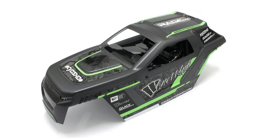 Kyosho - Body Set, Green, RAGE2.0 - Image 1 of 1