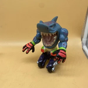 Vintage 1995 Mattel STREET SHARKS Moto Streex Actionfigur Roller Blades - Bild 1 von 9