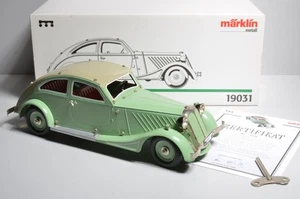 Märklin 19031 Stromlinienlimousine / Uhrwerk/Schlüssel/Zertifikat / unbespielt - Bild 1 von 6