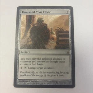 MTG Thousand-Year Elixir MP Normal Lorwyn English 263 / 301 Artifact Haste - Picture 1 of 10