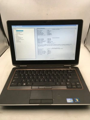 DELL LATITUDE E6320 - BOOTS TO BIOS - INTEL I7 2640M - 4GB RAM - READ DESC - BB! - Image 1 of 4