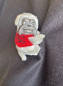 Ein (1) neues Vintage UGA Bulldoggen Maskottchen zum Anklipsen neu aus altem Lagerbestand - Bild 1 von 10