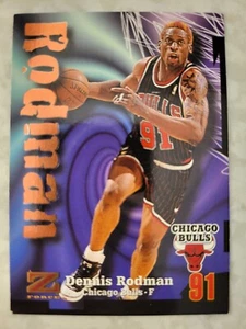 1997-98 Skybox Z Force Dennis Rodman Card #91 Bulls HOF - Picture 1 of 2