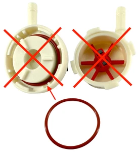 O-ring/Seal of Flowmeter for Jura/Melitta/Saeco Coffee Machines | 60970, 15230 - Picture 1 of 1