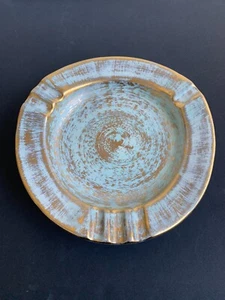 Vintage Stangl Pottery Mid Century Modern Ashtray Antique Gold #5058 - Picture 1 of 8
