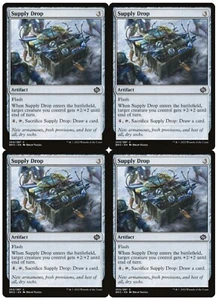 MTG Supply Drop x4 The Brothers' War Common NM Playset - Picture 1 of 1