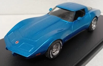 CHEVROLET CORVETTE CULT CAR AZZURRO MET 1981 KENTUCKY LEGEND KTL116 - Immagine 1 di 2