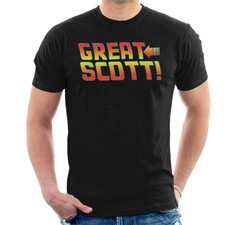 Back To The Future Great Scott Men's T-Shirt