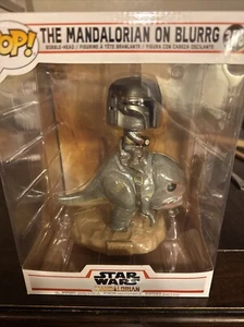 Funko Pop! Deluxe: Star Wars - The Mandalorian en Blurrg #358 - Imagen 1 de 4