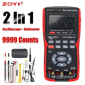 Handheld 2 in 1 Oscilloscope Multimeter Capacitance Resistance Tester Waveform - Picture 1 of 17