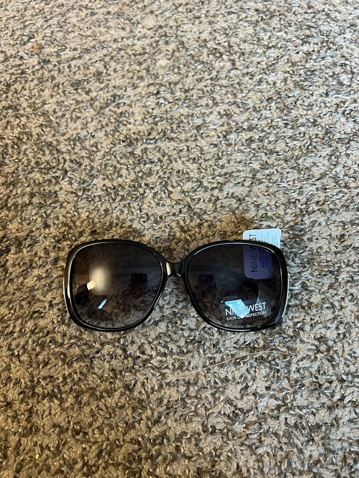 Nine West Woman's Black Sunglasses 33202RNJ001 MID 100% UV - Image 1 of 4