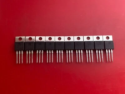 10x IRFZ34N INTERNATIONAL RECTIFIER MOSFET TRANSISTOR N CHANNEL 29A 55V 40m ohm - Image 1 of 4