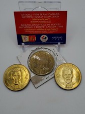 Olympic Hockey Medallions (3) McDonald's Team Canada - 1998 Nagano Steve Yzerman