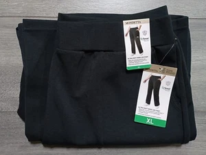 Pantalones Mondetta para mujer adulta X-grande negros ultra suaves pierna ancha tiro alto - Imagen 1 de 6