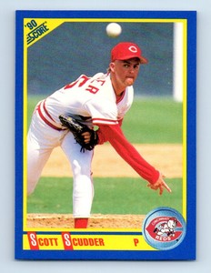 1990 Score Scott Scudder Cincinnati Reds #518