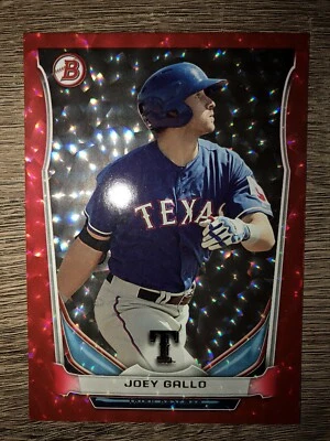 JOEY GALLO 2014 Bowman Top Prospects RED ICE Parallel #145/150 - Image 1 of 2