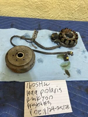 Conjunto magnético Polaris Rmk 700 1999 estator y volante 160 Foto 1 de 4