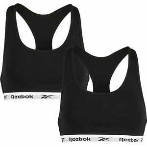 Reebok Ladies 2 Pack Sport Underwear Yoga, Gym Running Crop Top size M - Picture 1 of 8