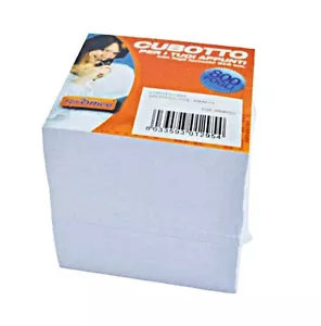 CUBO BIANCO PER APPUNTI DA 800 FOGLI CM.9X9 - Foto 1 di 1