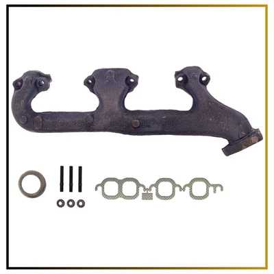 Passenger Side Exhaust Manifold Kit for Chevy Cadillac GMC w/ Gaskets & Hardware - Image 1 of 4