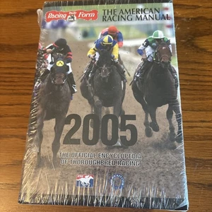 Daily Racing Form The American Racing Manual 2005 Horse Track Hardcover Book - Picture 1 of 4