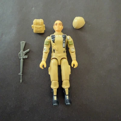 Hasbro Gi Joe Grunt v2 1983 figura de planeador halcón 100 % CMPLT APRETADO MT-/MT Foto 1 de 4