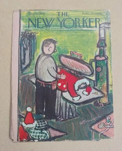 New Yorker Cover: Father Christmas Costume - 17 December 1949 (Abe Birnbaum) - Bild 1 von 1